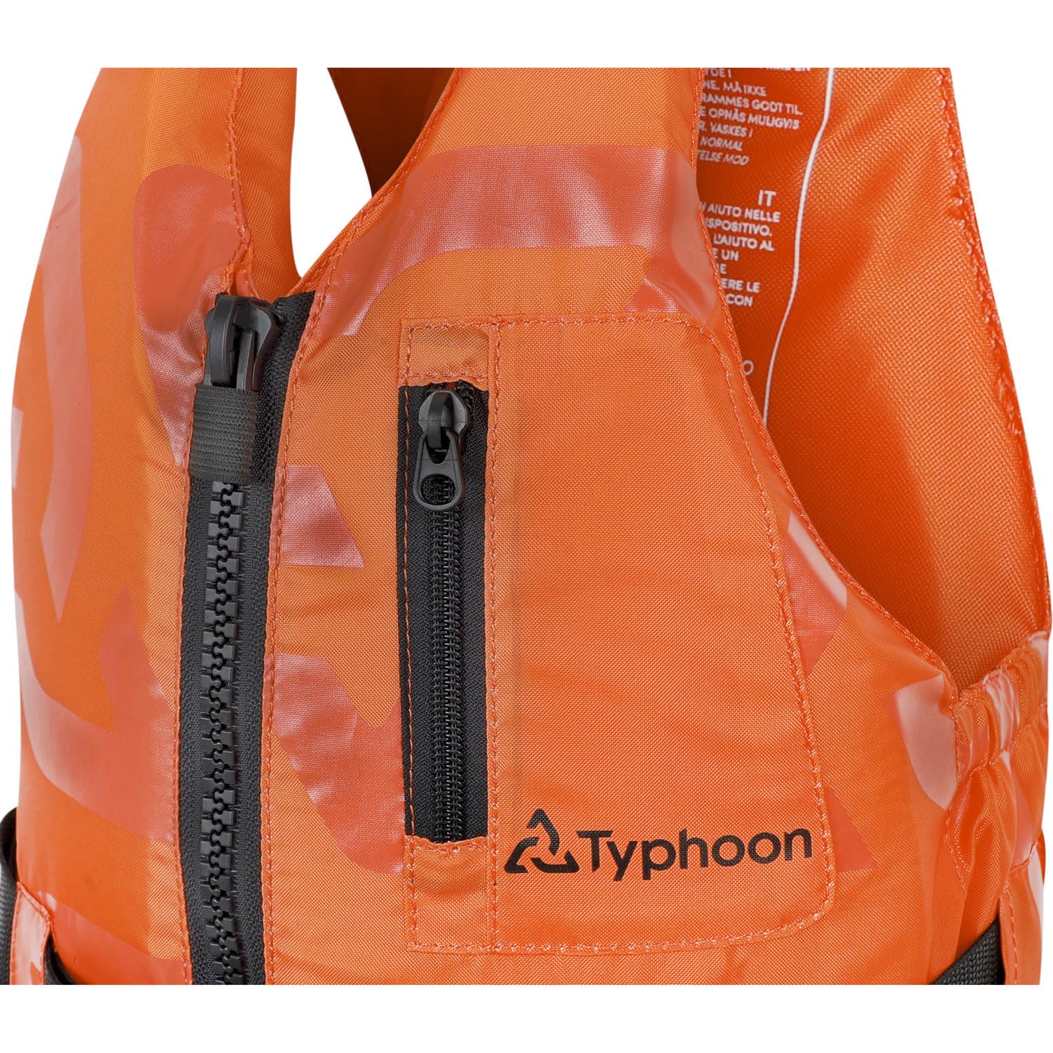 Typhoon Hudson 50N Salvagente Galleggiante, Arancione, XL-XXL
