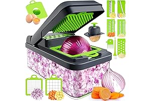 12-in-1 Vegetable Slicer and Food Chopper
