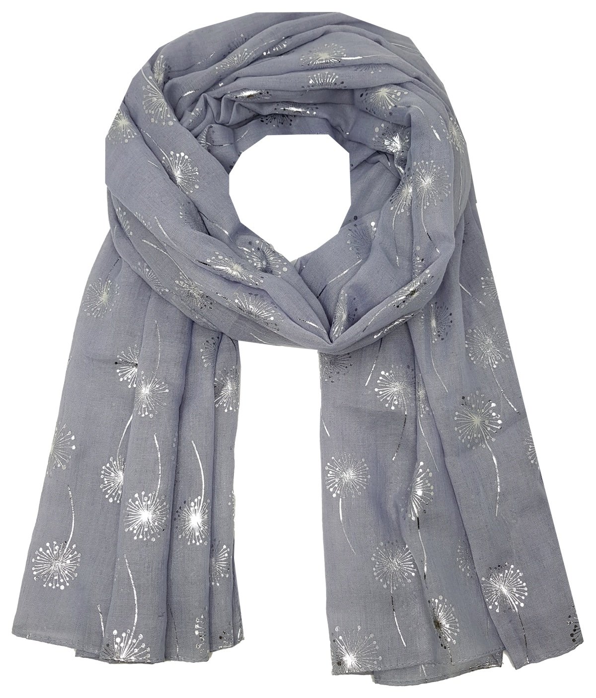 Sponsored Ad – New Ladies Womens Glitter Foil Sparkle Print Scarf Scarves