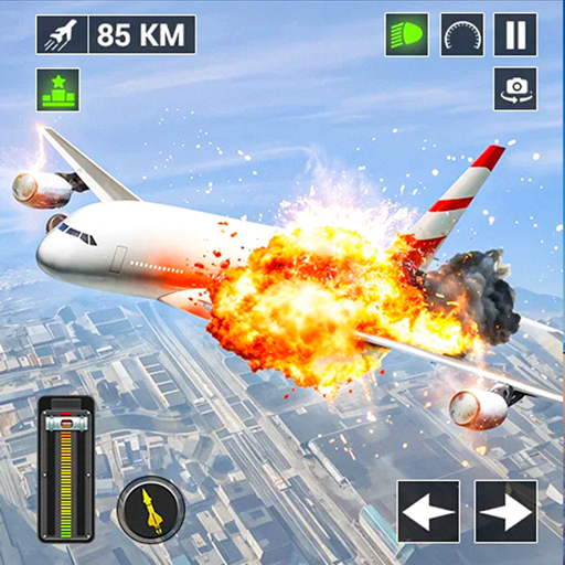Pilot Plane Flight Demolition Crash Game
