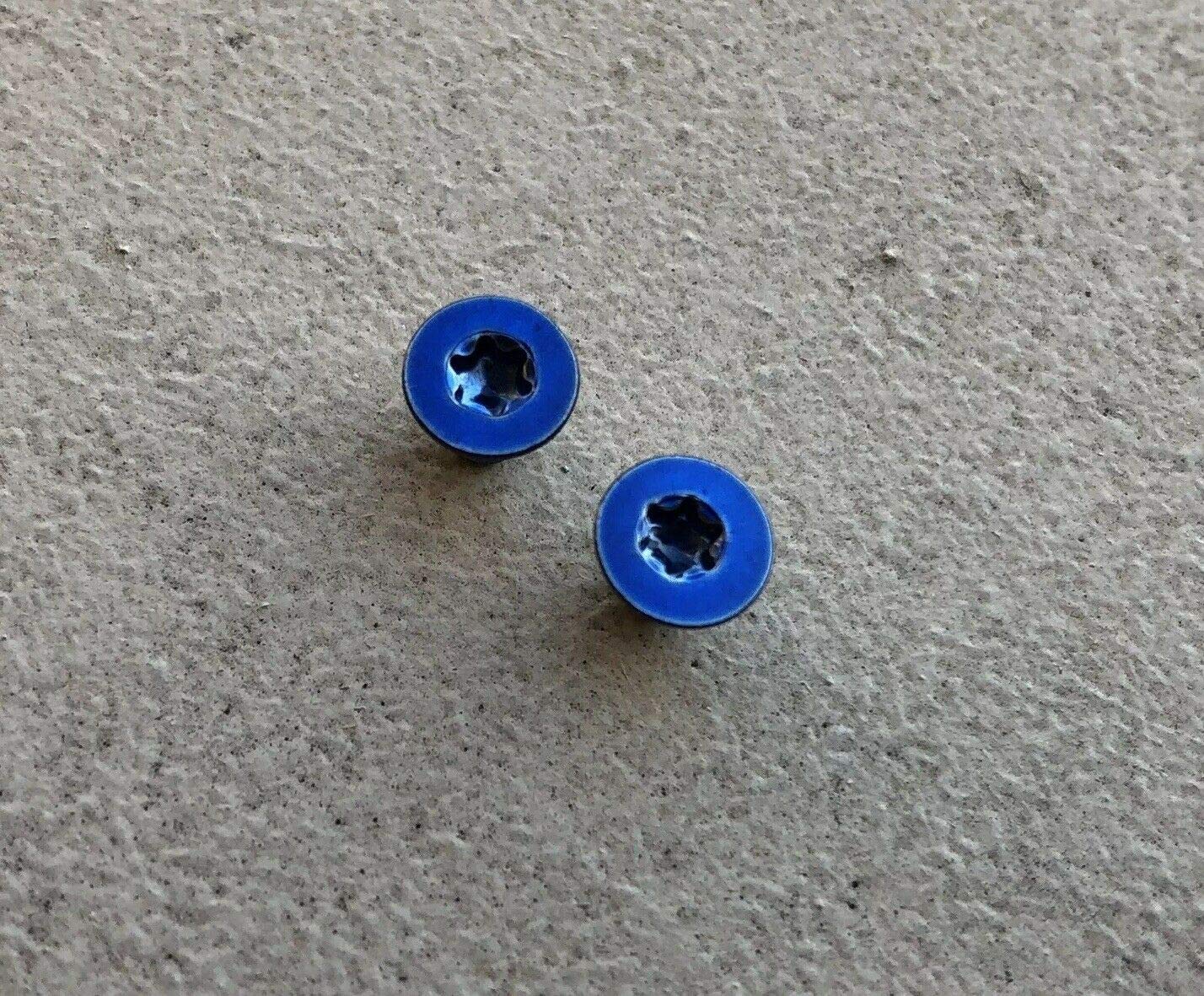 Blue Pivot Torx Screw For Spyderco Paramilitary 2 Para 3 Knife Set of 2pcs