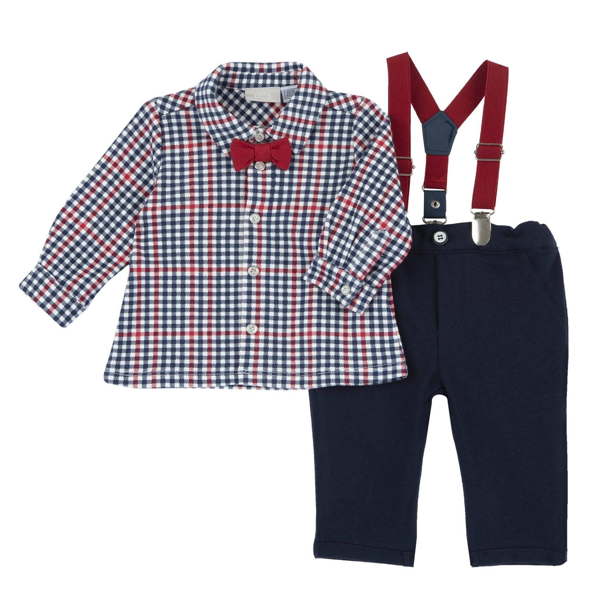 Chicco, Completino Neonato con Felpa e Pantaloni, in Caldo e Morbido Tessuto, Comodo e Pratico, Abbigliamento Neonato 0-24 Mesi, Idea Regalo Neonato, Designed in Italy