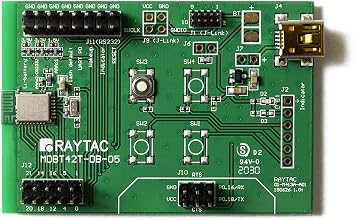 MDBT42T at Command SPP UART Bluetooth Module Demo Board Dev Kit BT5.2 FCC IC CE Telec KC SRRC PCB Antenna