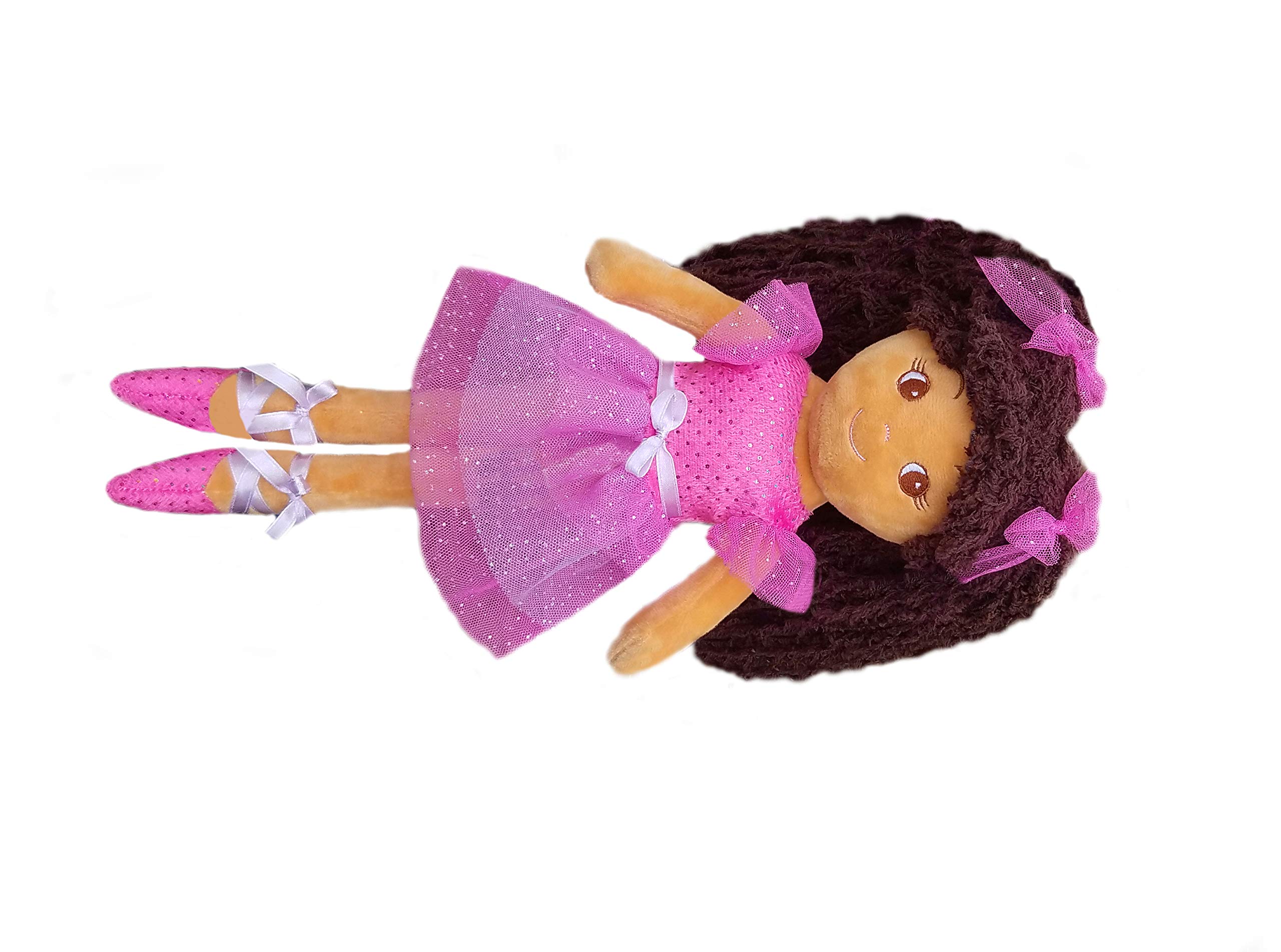 Amazon.com: GirlznDollz 600576 Elana Multicolor Ballerina Doll, 14