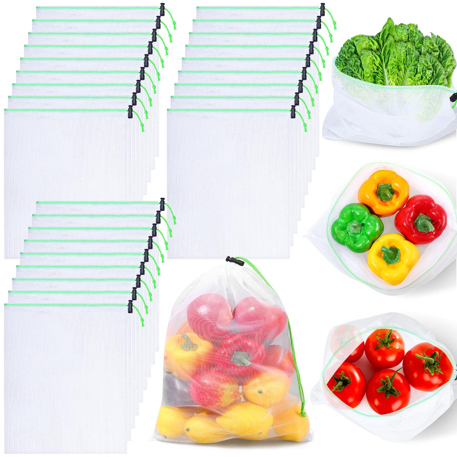 Kacctyen 2-teilige Make-up-Taschen Aus PVC – Transparent, Mit Glauben-Design, Für Reisen