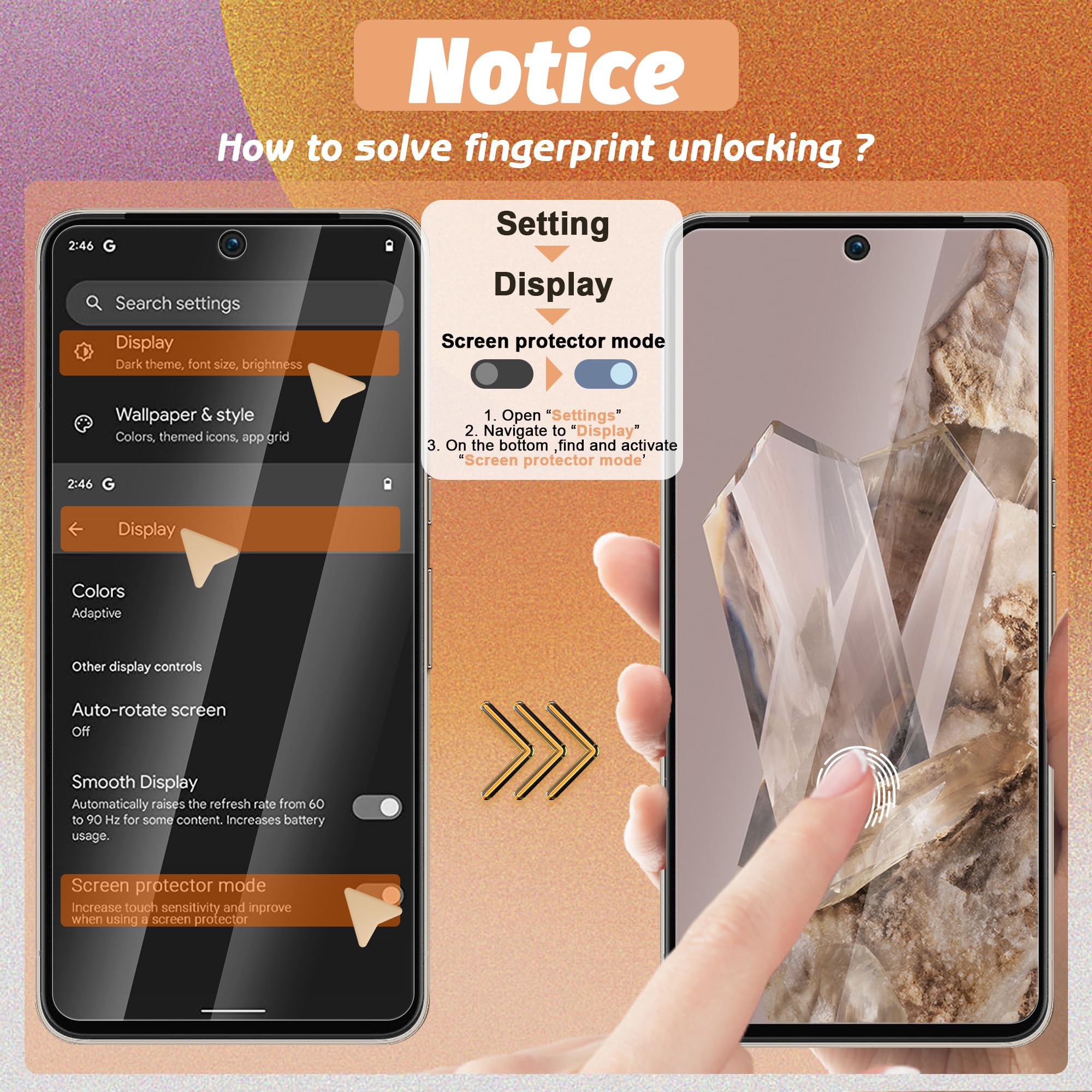 Zidwzidwei Pellicola Protettiva in Vetro Temperato per Ulefone Armor 12 5G [3Pezzi], Durezza 9H, 2.5D Alta Definizione, Senza Bolle, Anti Graffio Protezione Schermo per Ulefone Armor 12 5G