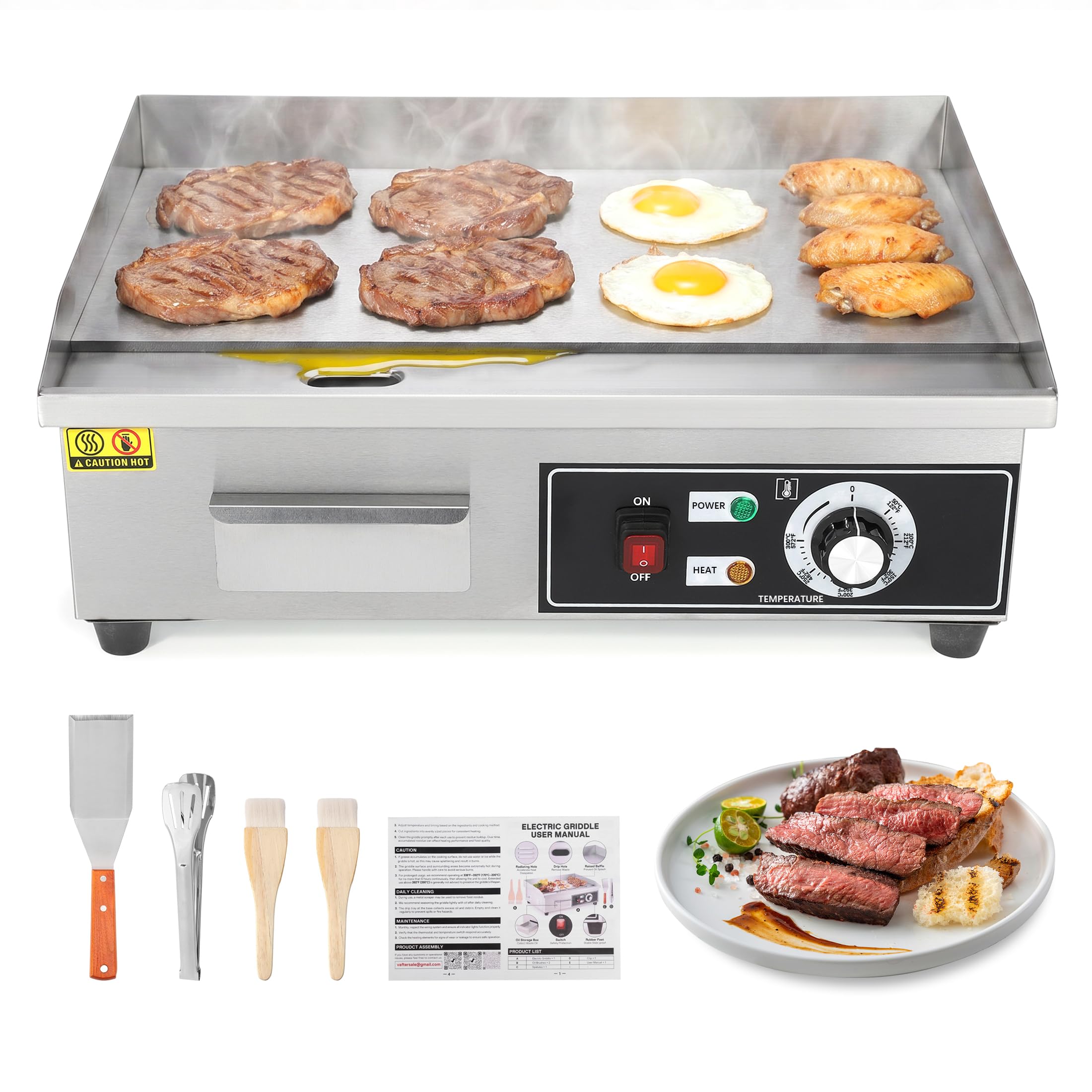 Dyna-Living 22 Inch Electric Griddle
