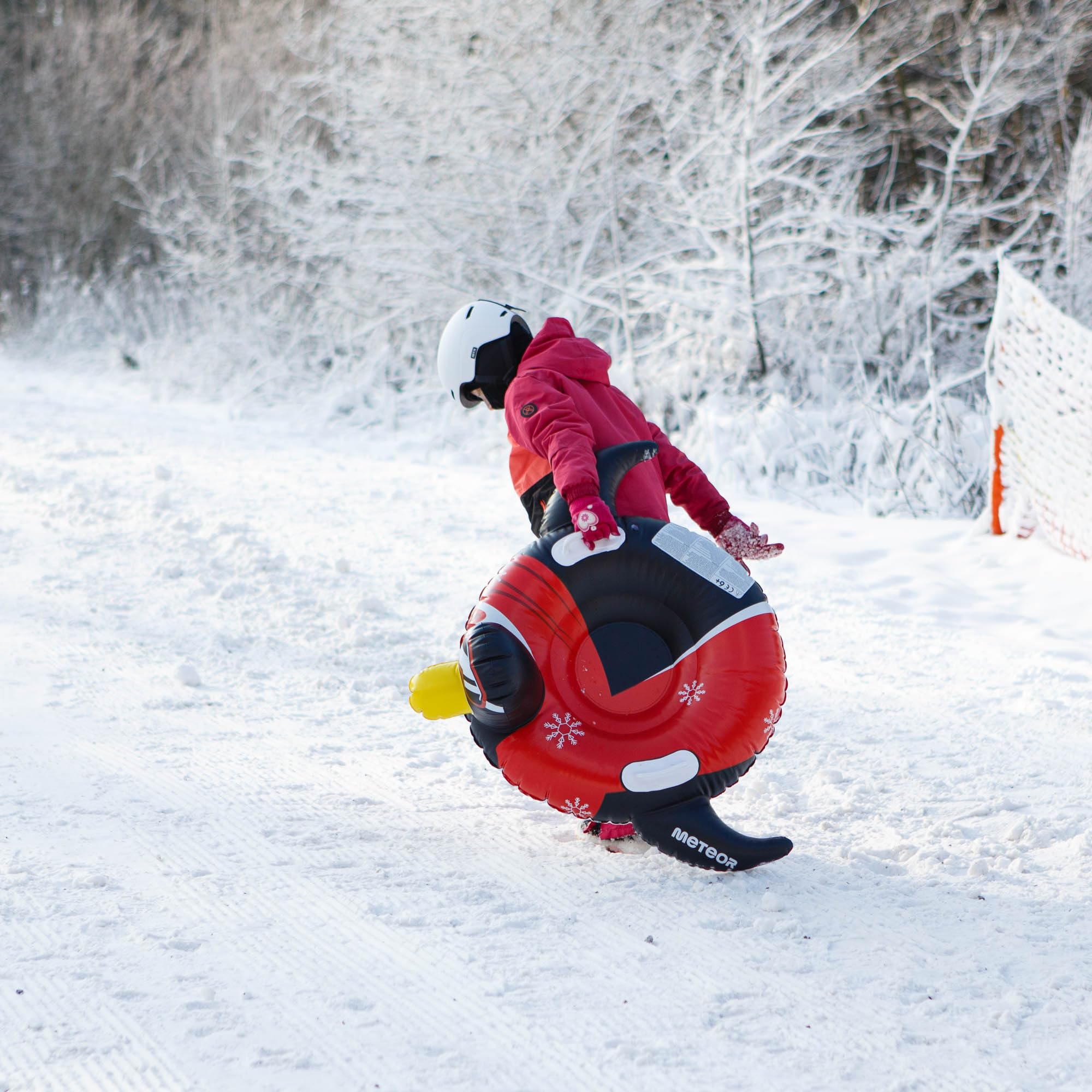 Meteor Trineo inflable Donut Snowrohr Juguetes para adultos y niños Actividad al aire libre