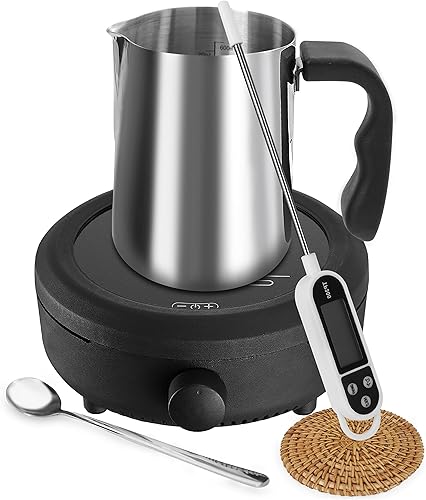 Kit de fabricación de velas con placa caliente electrónica kit completo de fabricación de velas para adultos kit de fabricación de velas para