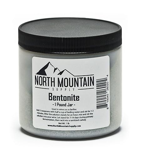 North Mountain Supply - Arcilla de bentonita de grado alimenticio BT-1lb (1 libra)