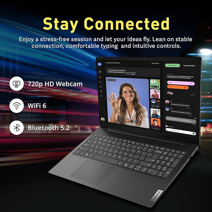 Lenovo V15 Gen 5 15.6 pulgadas FHD Laptop Intel Core 7 16GB 2TB miniatura 4