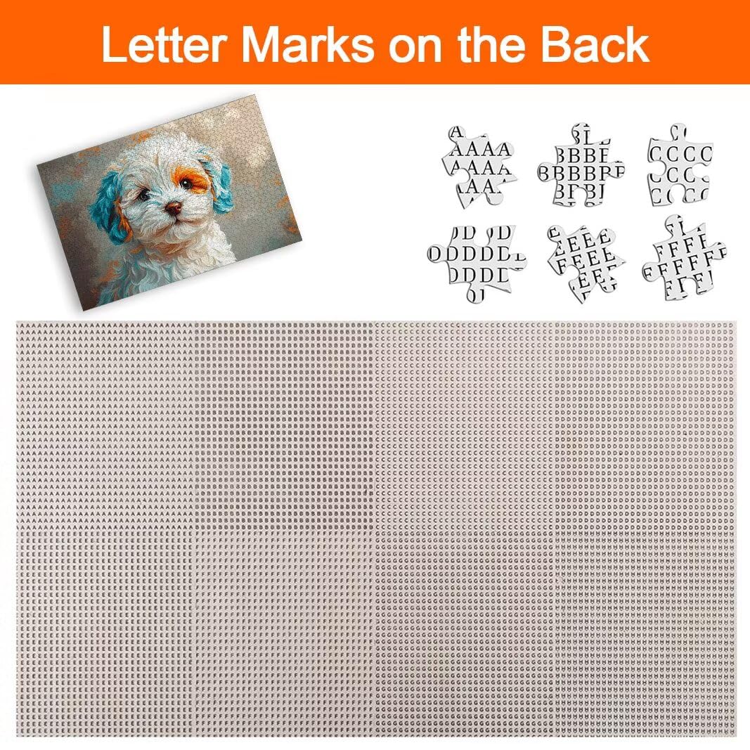 Puzzle 1000 Piezas, Puzzle Perro, Rompecabezas Adultos, Regalo Mujer -8263