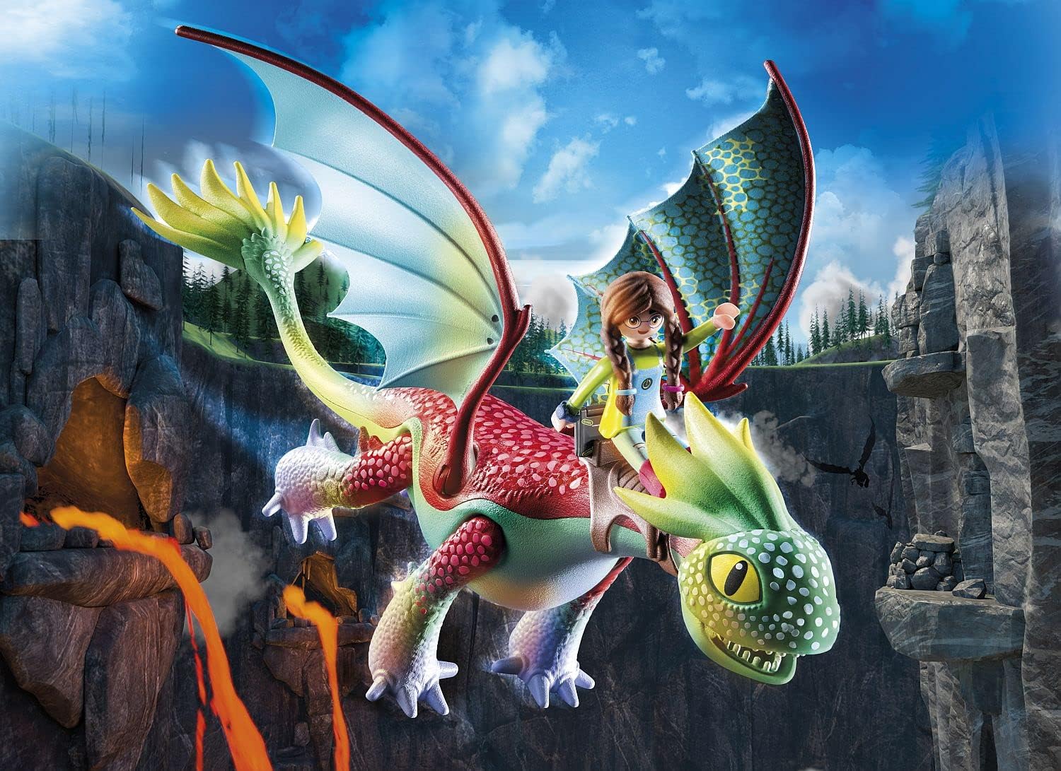 PLAYMOBIL Dragons Nine Realms: Feathers & Alex