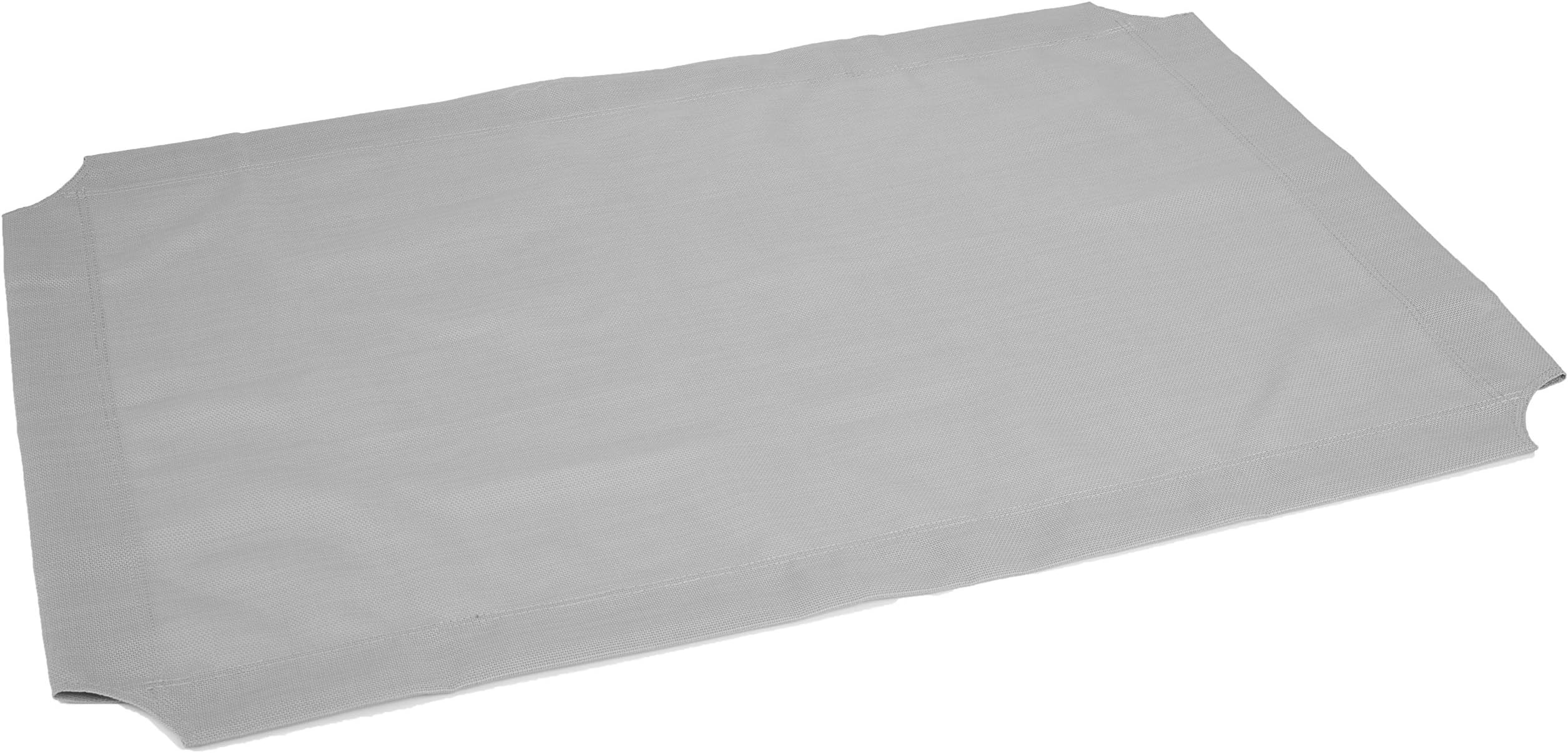Amazon Basics Elevated Cooling Pet Bed Replacement Cover - Extra Large, Grey