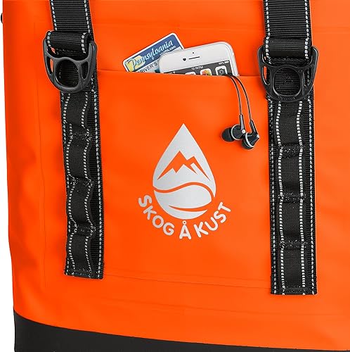 Miniatura 64 de Skog Å Kust ChillSåk - Bolsas enfriadoras suaves herméticas y a prueba de fugas Flip 6 Lata Pacific Blue,Flip 6 Lata Gris Oscuro,Flip 6 Lata