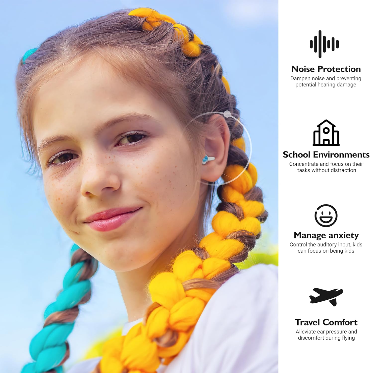 Children Ear Protection + Noise Reduction Relief