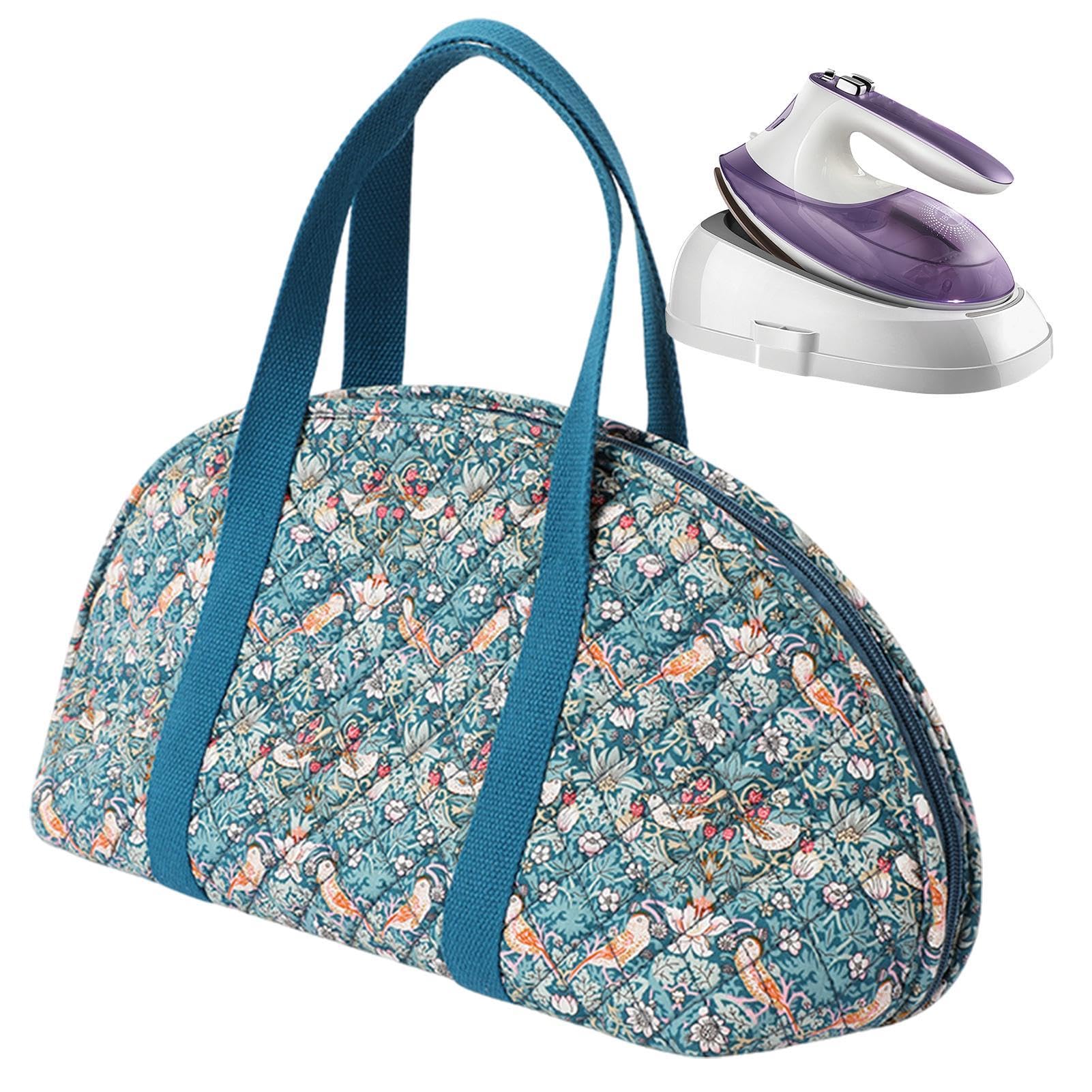 Organiseur de fer de voyage, petit étui de rangement pour cuiseur vapeur portable, fer à repasser de voyage, sac fourre-tout pour fer à repasser, fer à main