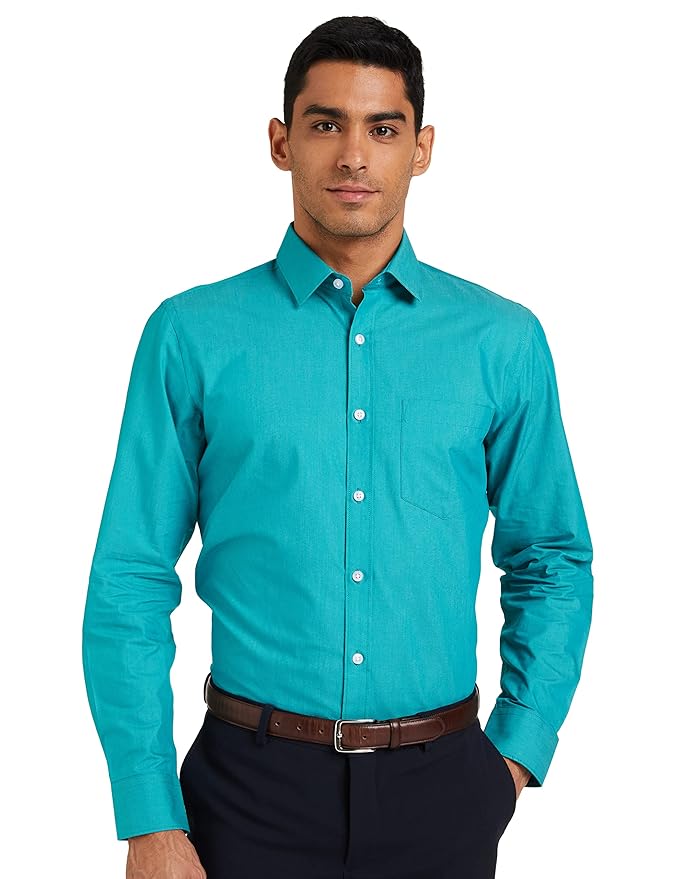 Symbol Men's Cotton Slim Fit Shirt