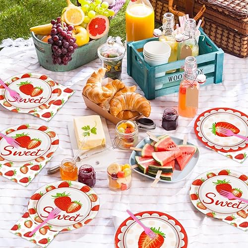 Vista 140 de gisgfim 96 Pcs Thanksgiving Fall Plates and Napkins Party Supplies Autumn Leaves Tableware Set Thanksgiving Pumpkin Maple Party Decorations Favors