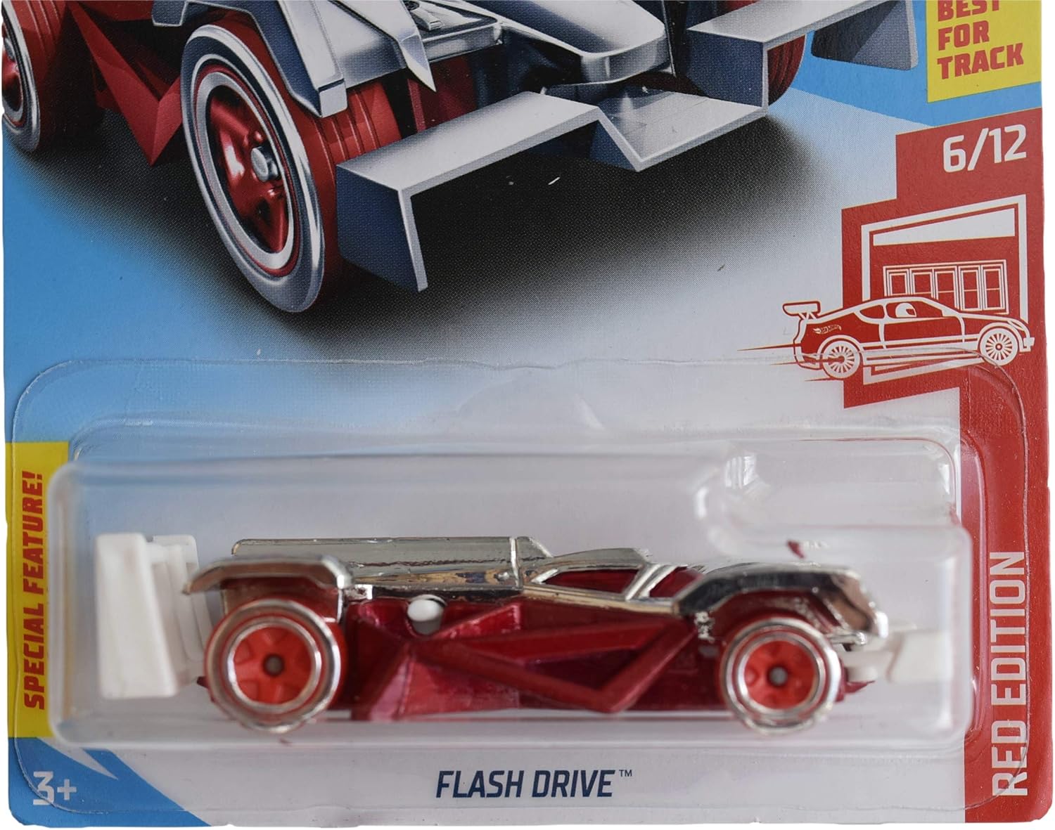 Hot Wheels Flash Drive, Red Edition 6/12