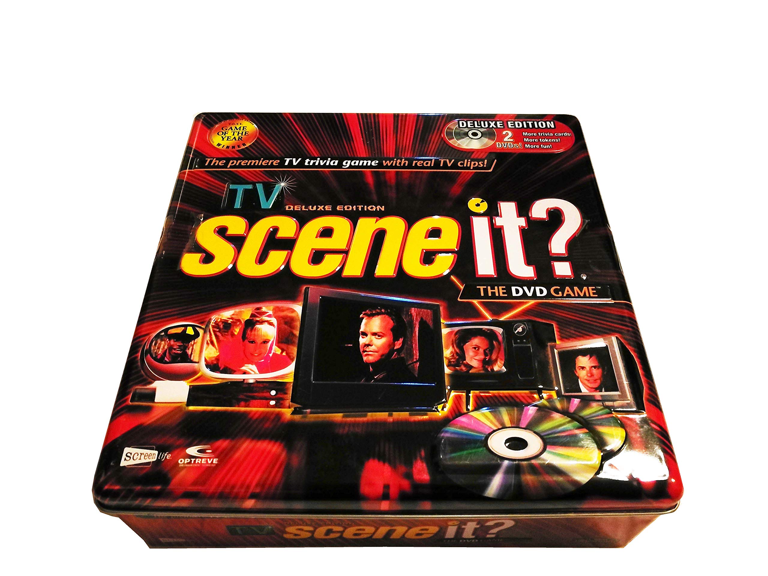 Tv Scene It? DVD Game Original in Tin 2005