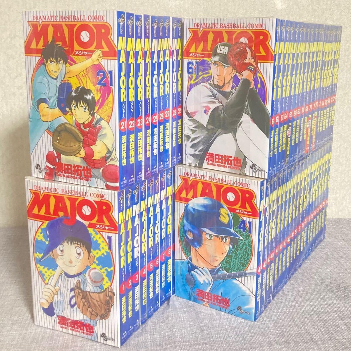 MAJOR 全巻セット 1〜78巻 満田拓也 メジャー NFHC 新品 / MAJOR(1-78