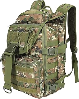 SHANNA Militärrucksack 35L/50L Armee Rucksack Molle, Hohe Kapazität Trekkingrucksack Wanderrucksäcke Assault Pack Taktischer Kampfrucksack für Outdoor Camping 3 Tage Bug Out Go Bag Angeln Jagd