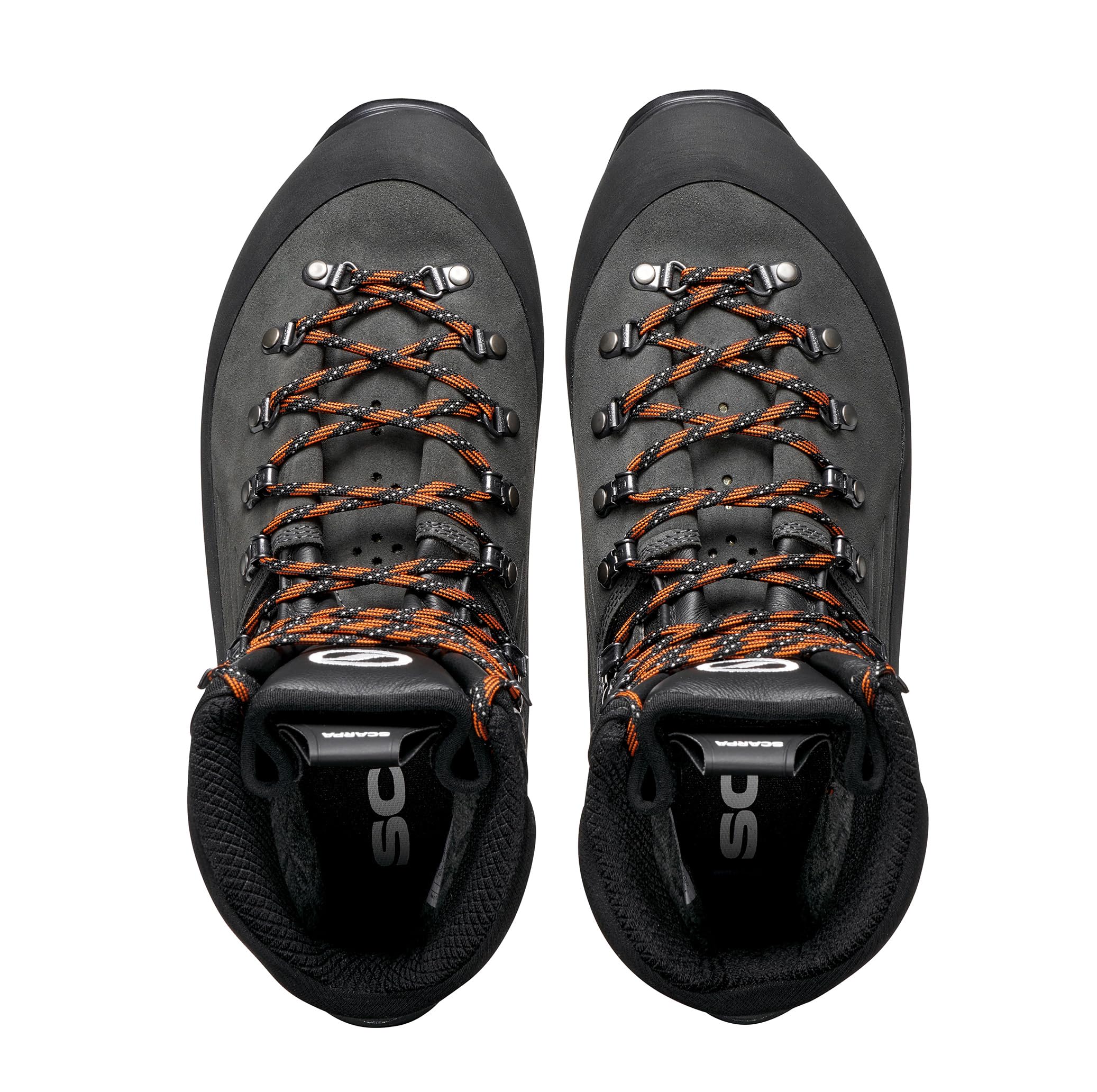 Scarpa Bergschuhe Mont Blanc GTX wasserdichte und bedingt steigeisenfeste Hochtourenschuhe mit griffiger Sohle