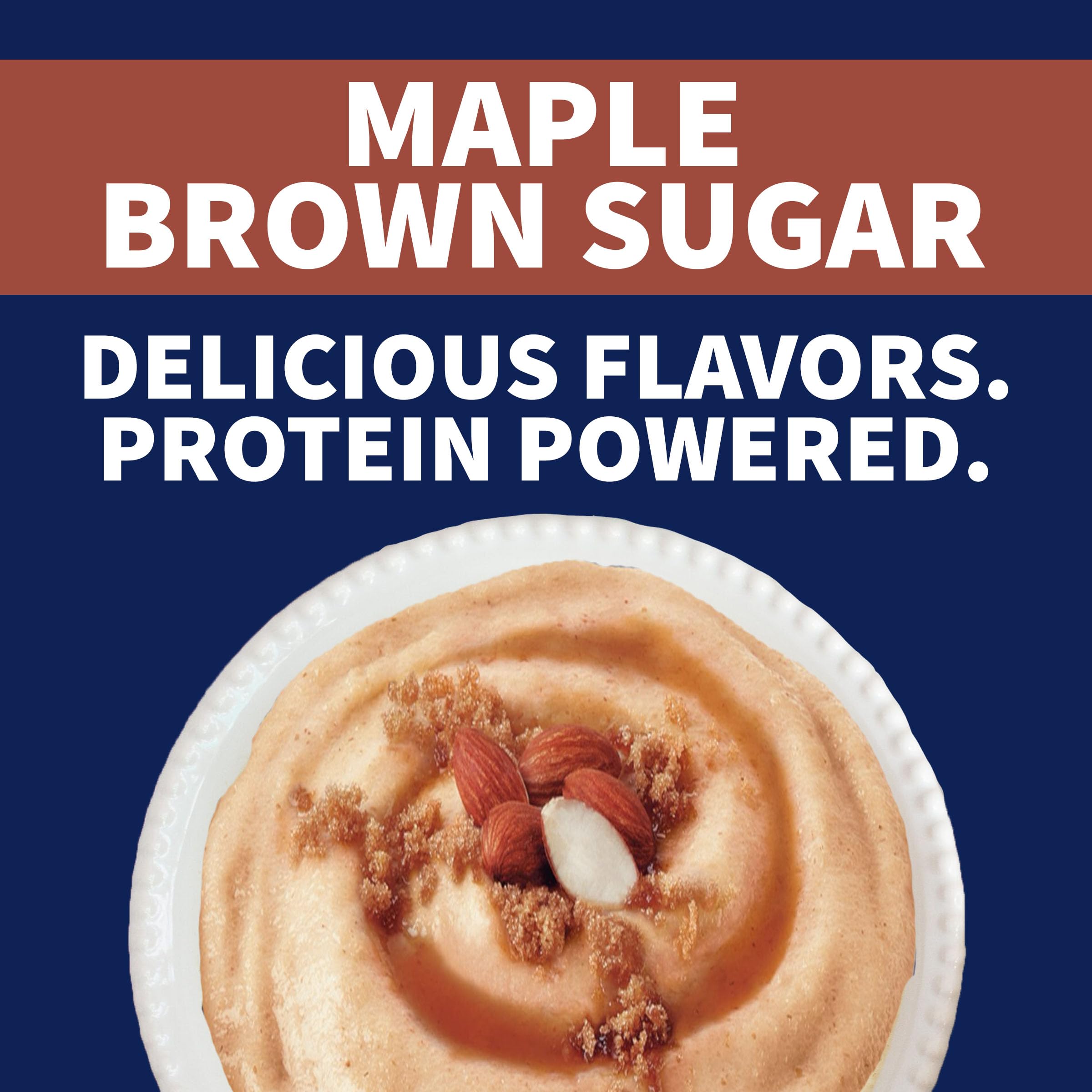 Cream of Wheat Instant High Protein Hot Cereal Maple Brown Sugar 1 6 Ounce 6 Packets — view 5