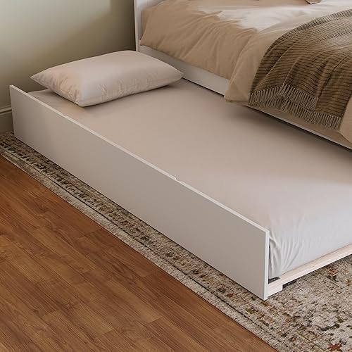 Miniatura 15 de AFI Cama nido Urban de tamaño matrimonial en espresso Espresso,claro (Light Toffee),Nuez,Blanco,Gris