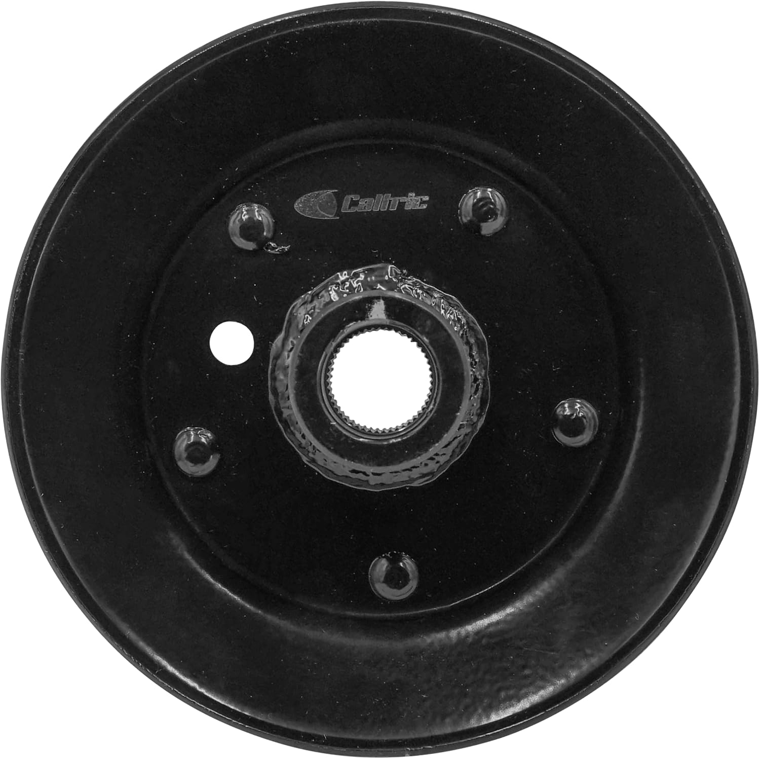 Caltric Mower Deck Spindle Pulley Compatible with White Outdoor LT-14 LT-15 LT-16 LT-19 LT-135 LT-145 LT-155 LT-195 FST-14 FST-15 FST-16 FST-145 42"