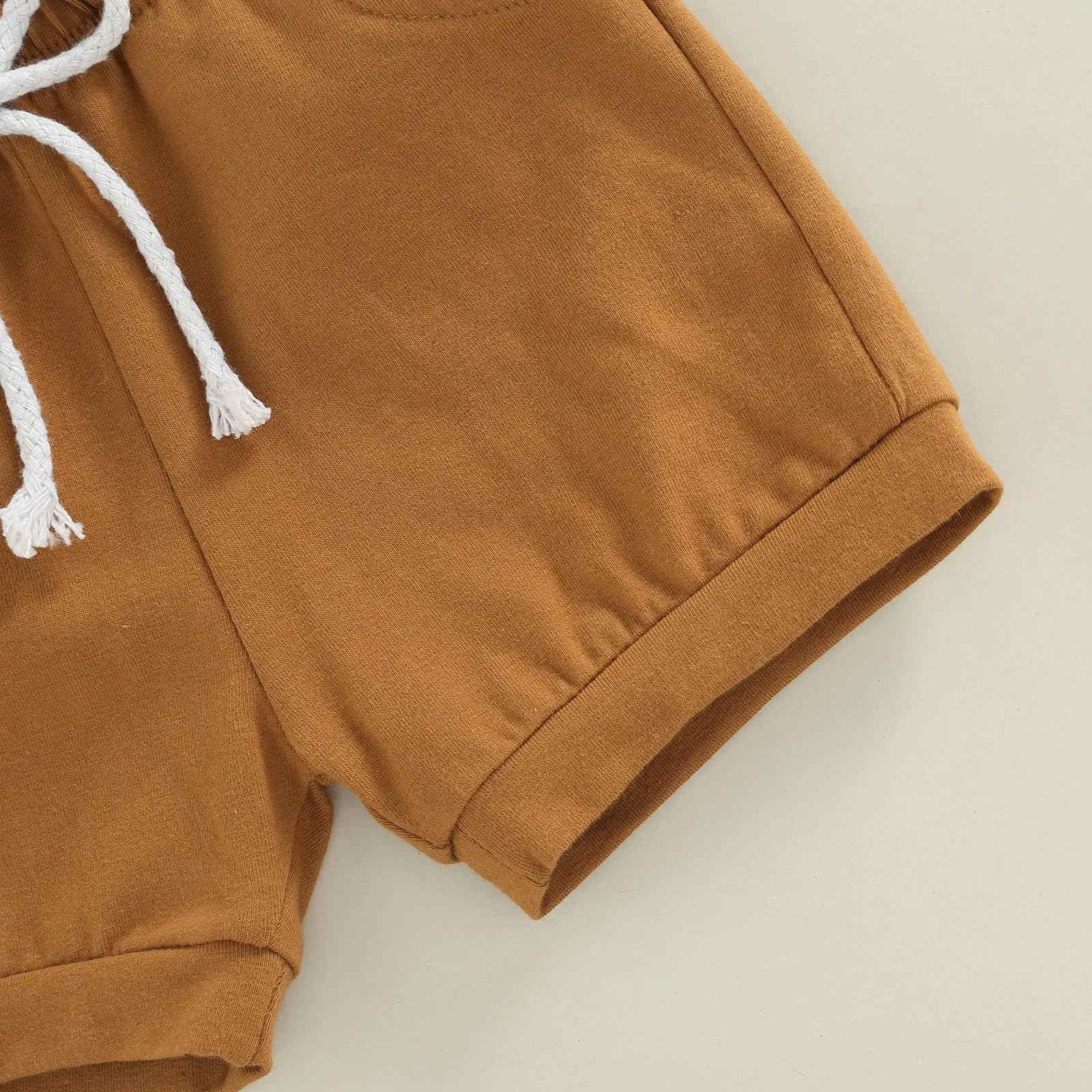 Ensemble Vêtement Bébé Garçon Casual Manches Courtes T-Shirt Tops et Rayé + Pantalon Jogger Short 2 Pièces Ensemble de Survêtement