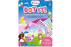 Art Activity - lslshy Sticky Fun: No Mess Dot Stickers Crafts for Kids