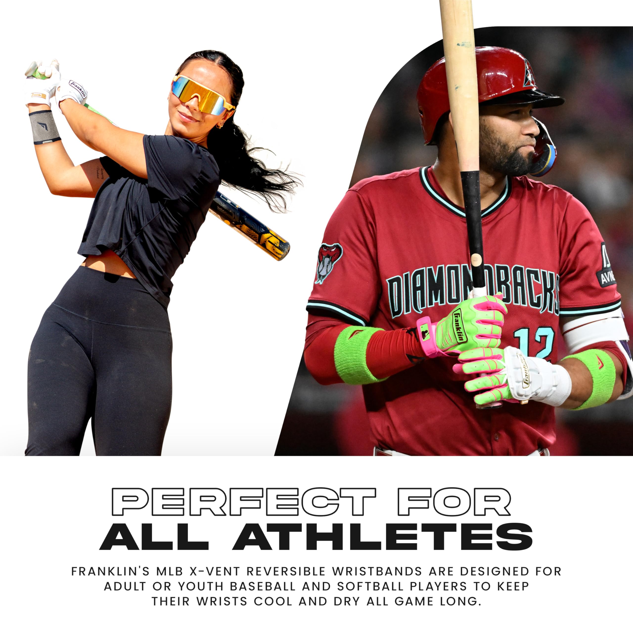 Amazon | フランクリン Franklin MLB X-VENT リバーシブル リスト