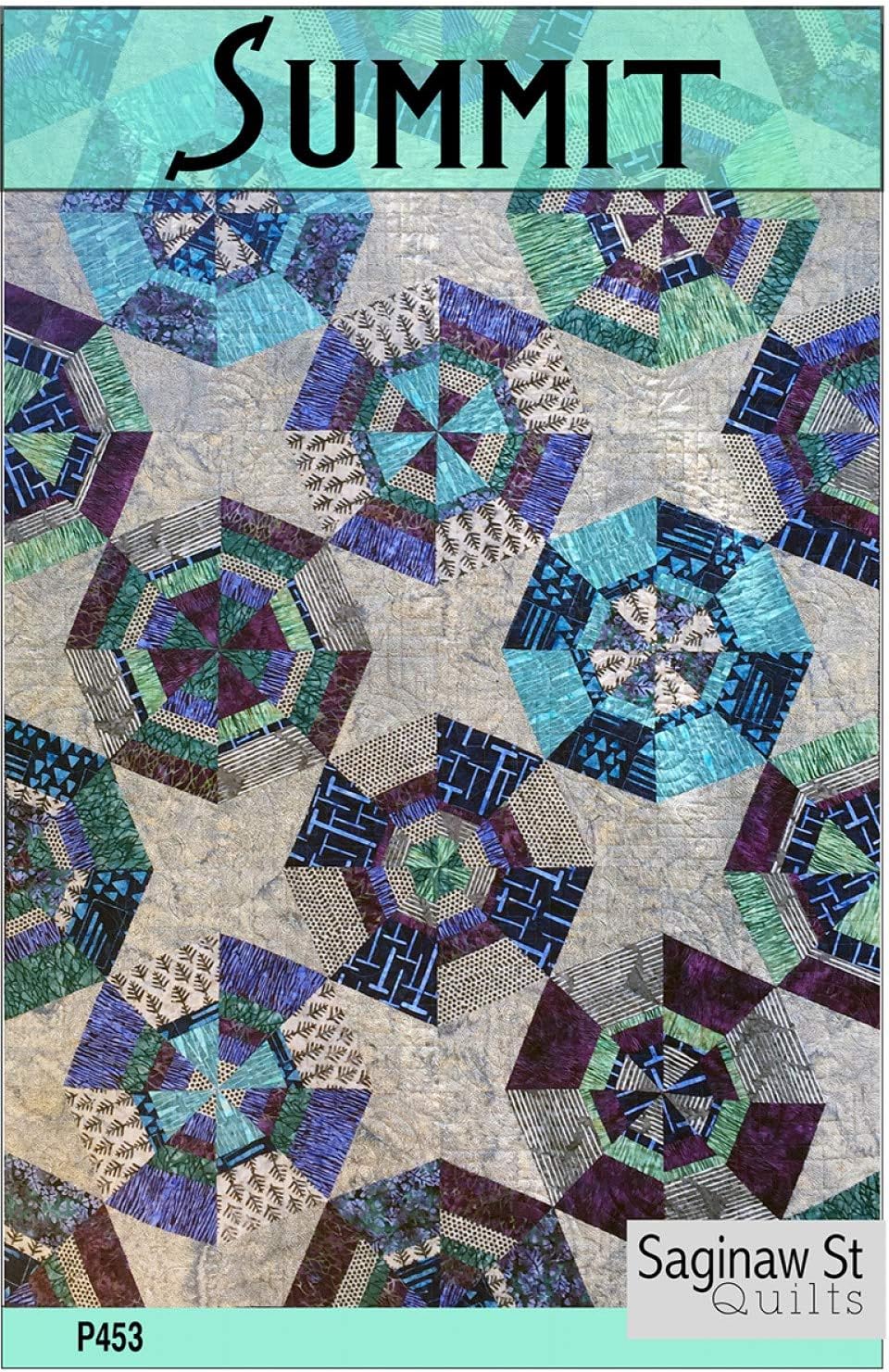 Patterns Blue Onion Quilt Pattern Booklet by Saginaw St Quilts Quilting