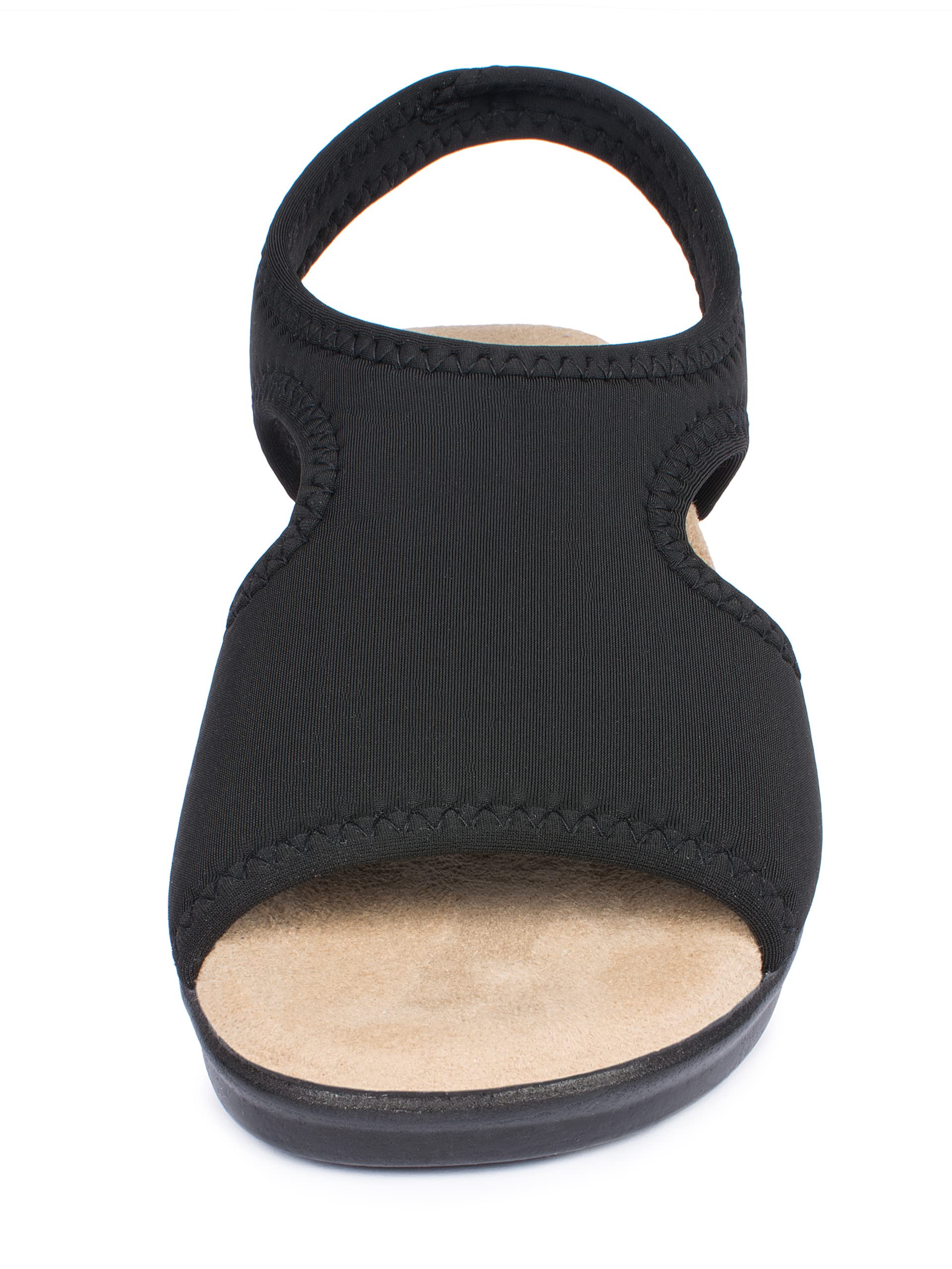 Aerosoft Sandales stretch 05 pour femme, extra légères et élastiques