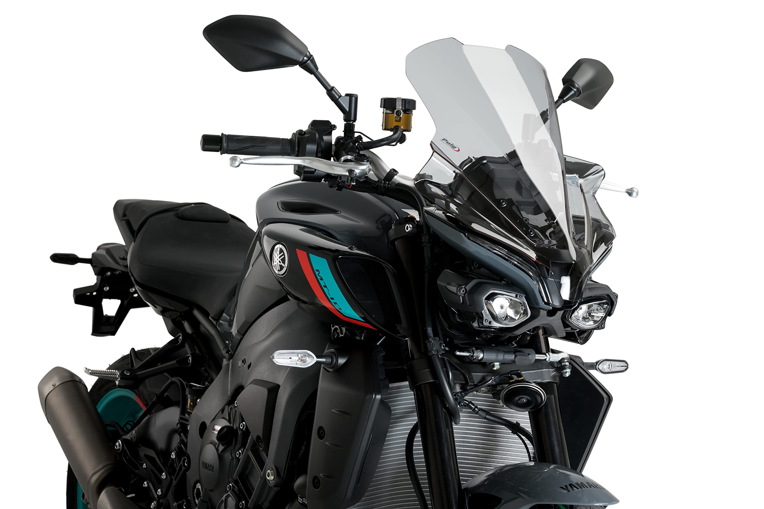 Puig Light Smoke New Generation Touring Screen Yamaha MT-10 2022-2025