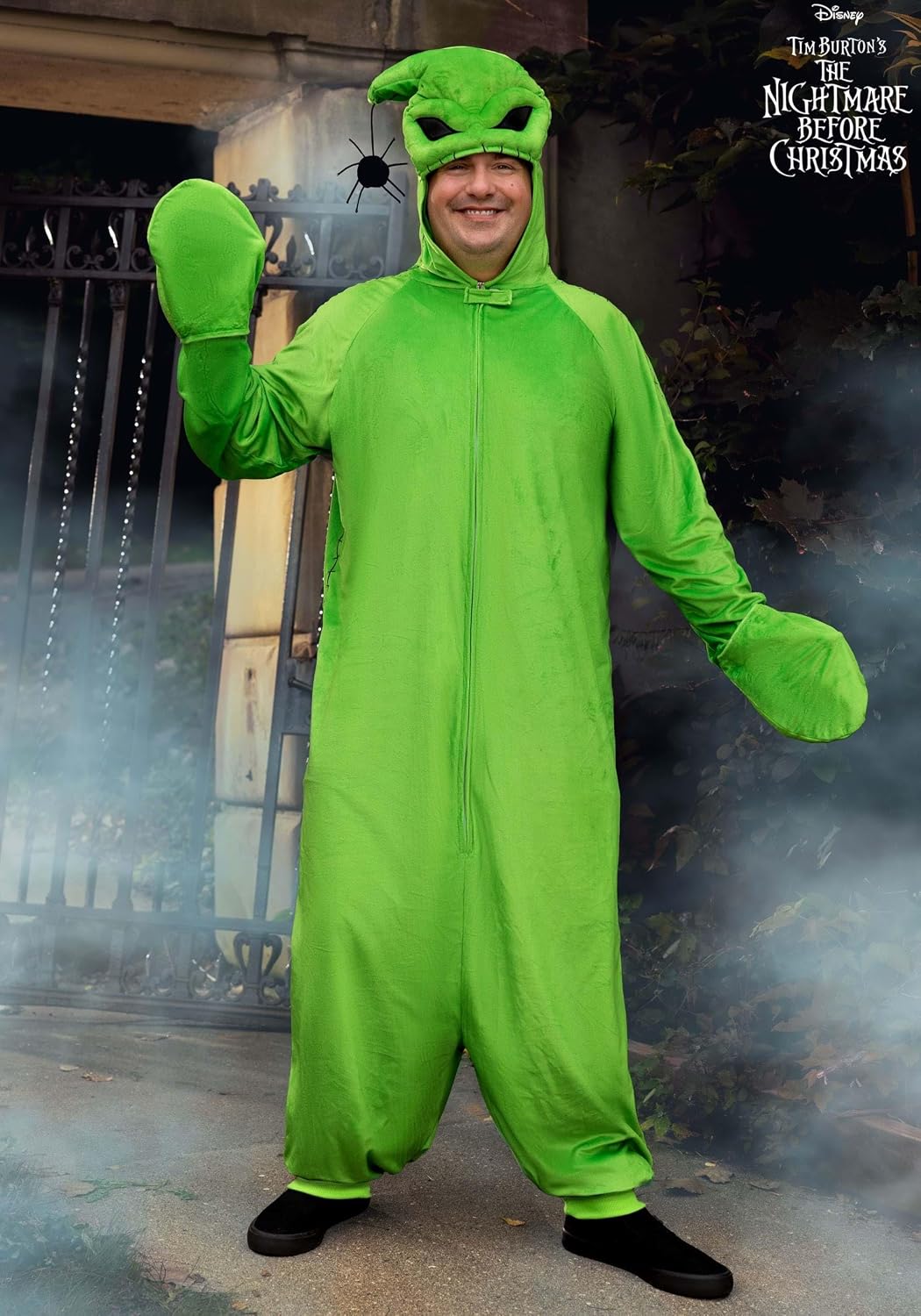Plus Size Adult Deluxe Nightmare Before Christmas Green Oogie Boogie Costume | Disney Costumes