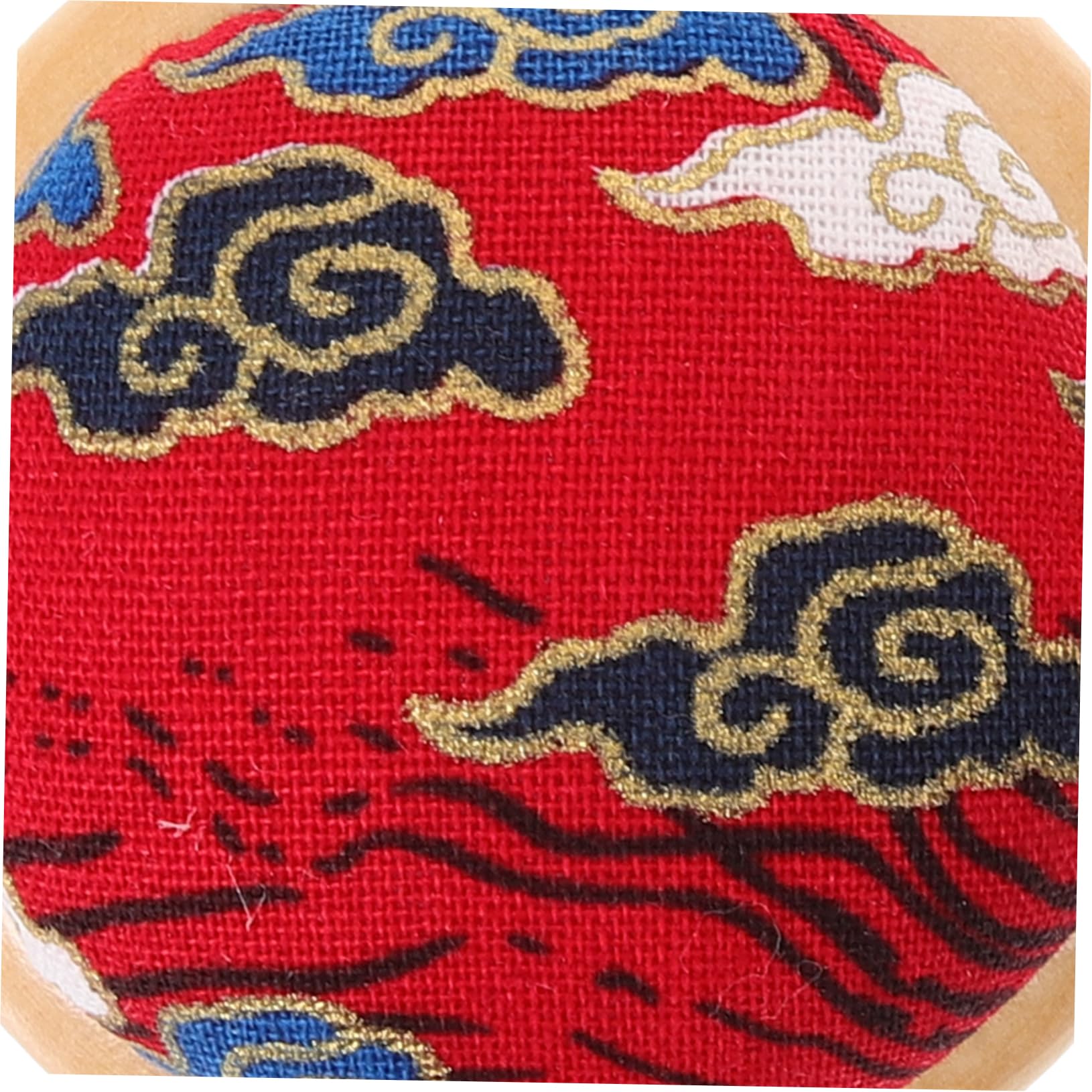 Lot De 2 Coussins à épingles En Bois Et Polyester - 7x7x4,5 Cm, Compact, Pour Couture, Broderie, Patchwork