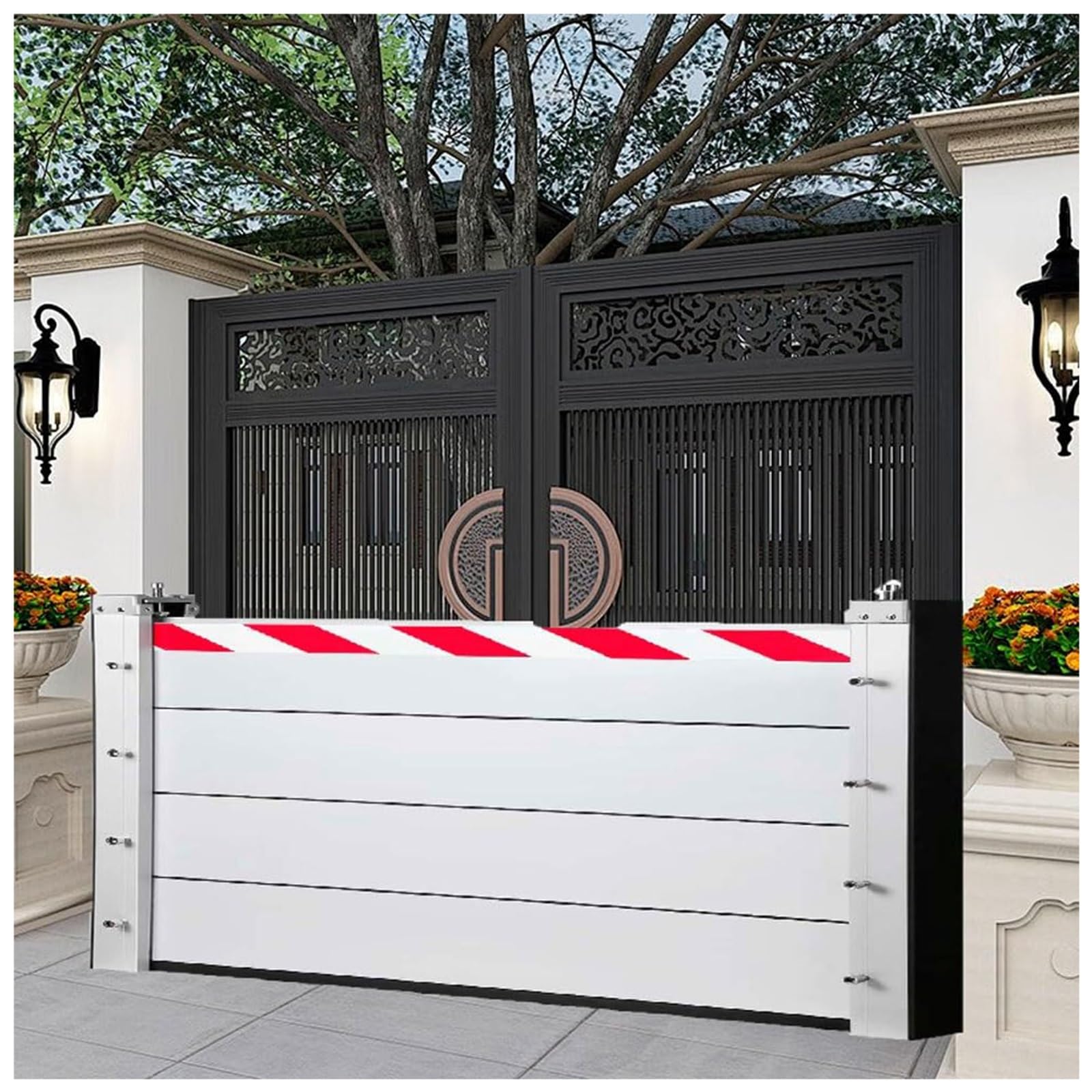 Barrière Anti Inondation Porte De Garage Réutilisable Extérieur 100x20cm