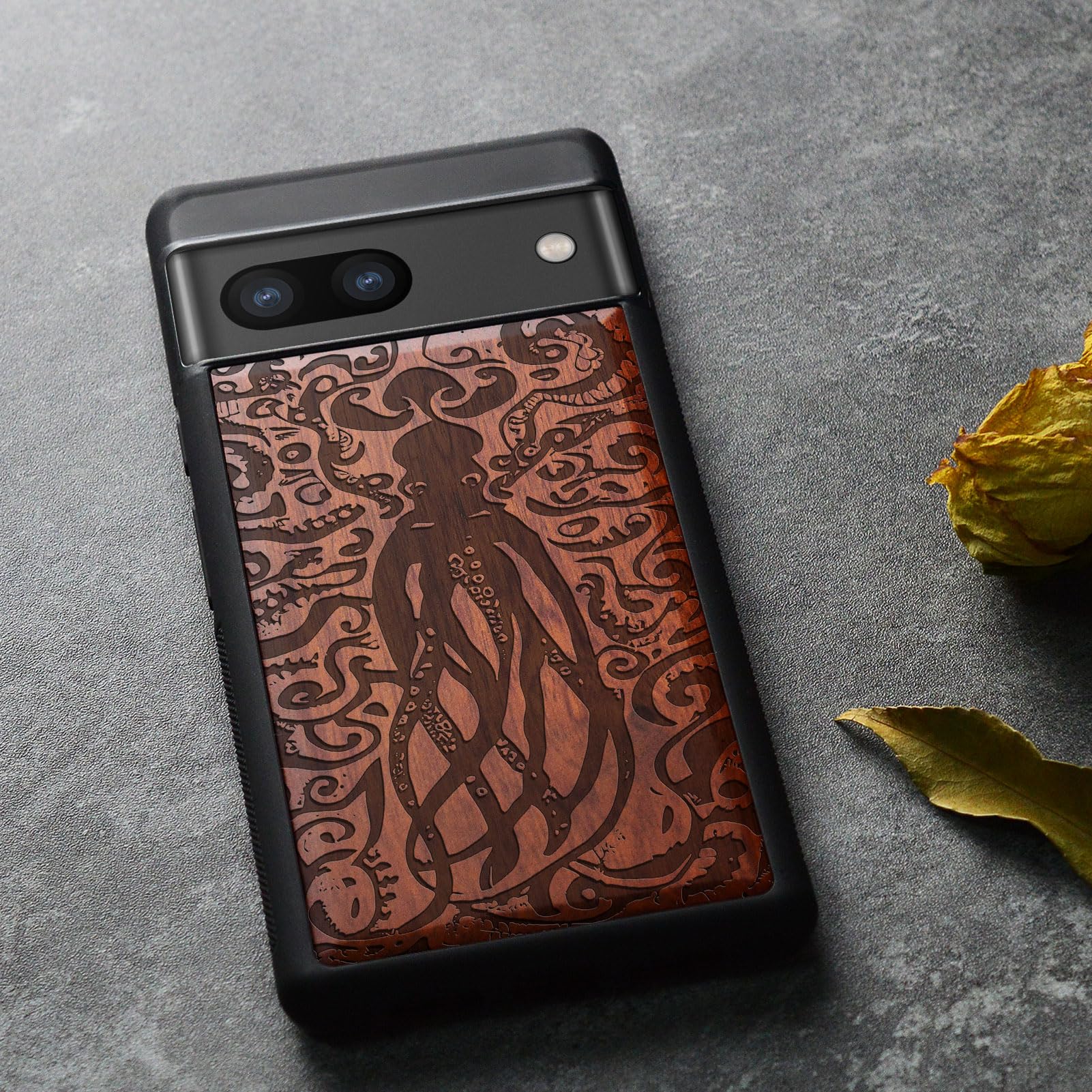 Amazon.co.jp: Carveit 木製 カバー 対応 Google Pixel 8a