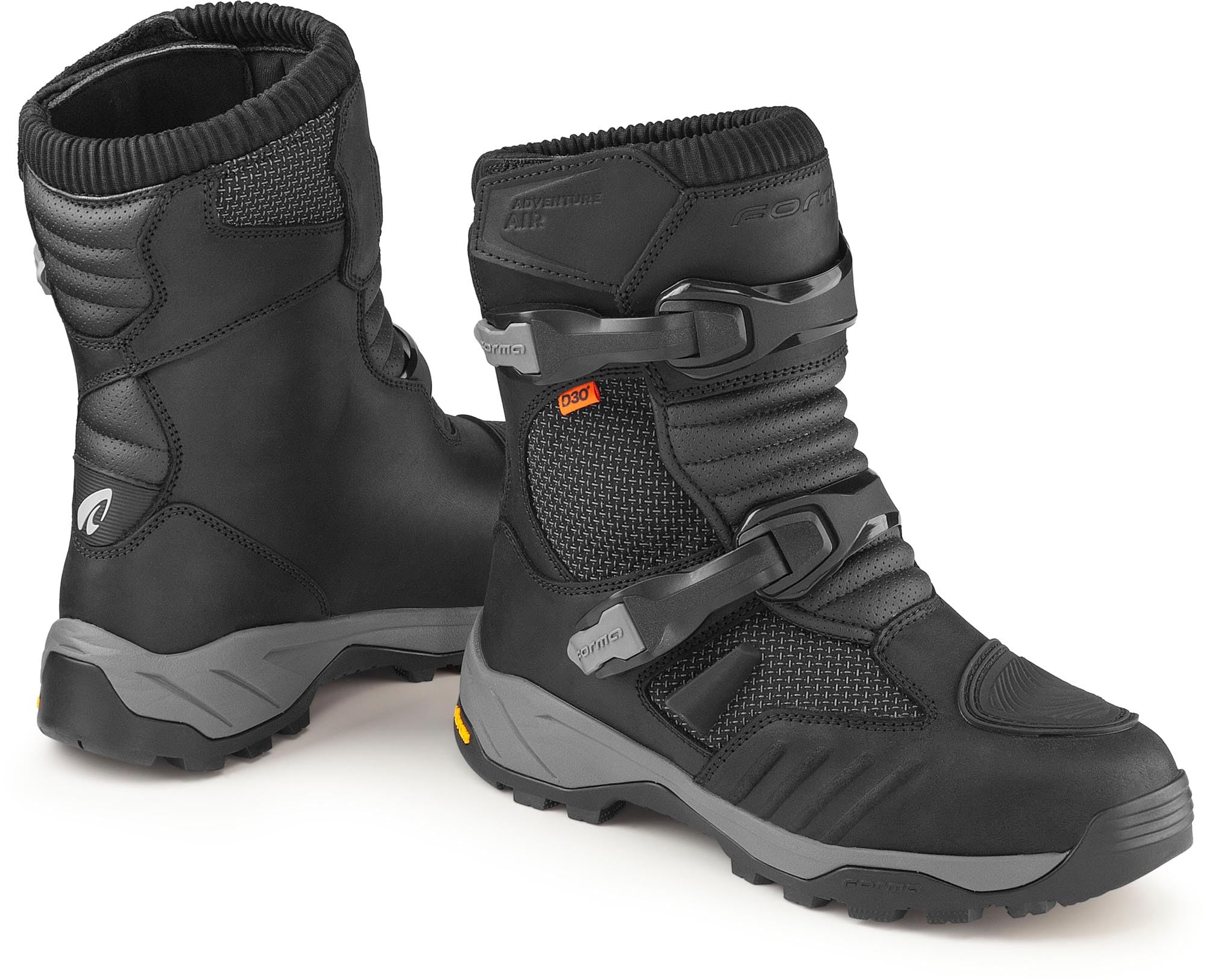 Forma Adventure Air Low Dry Motorrad Stiefel, braun, 42 | Atmungsaktiv