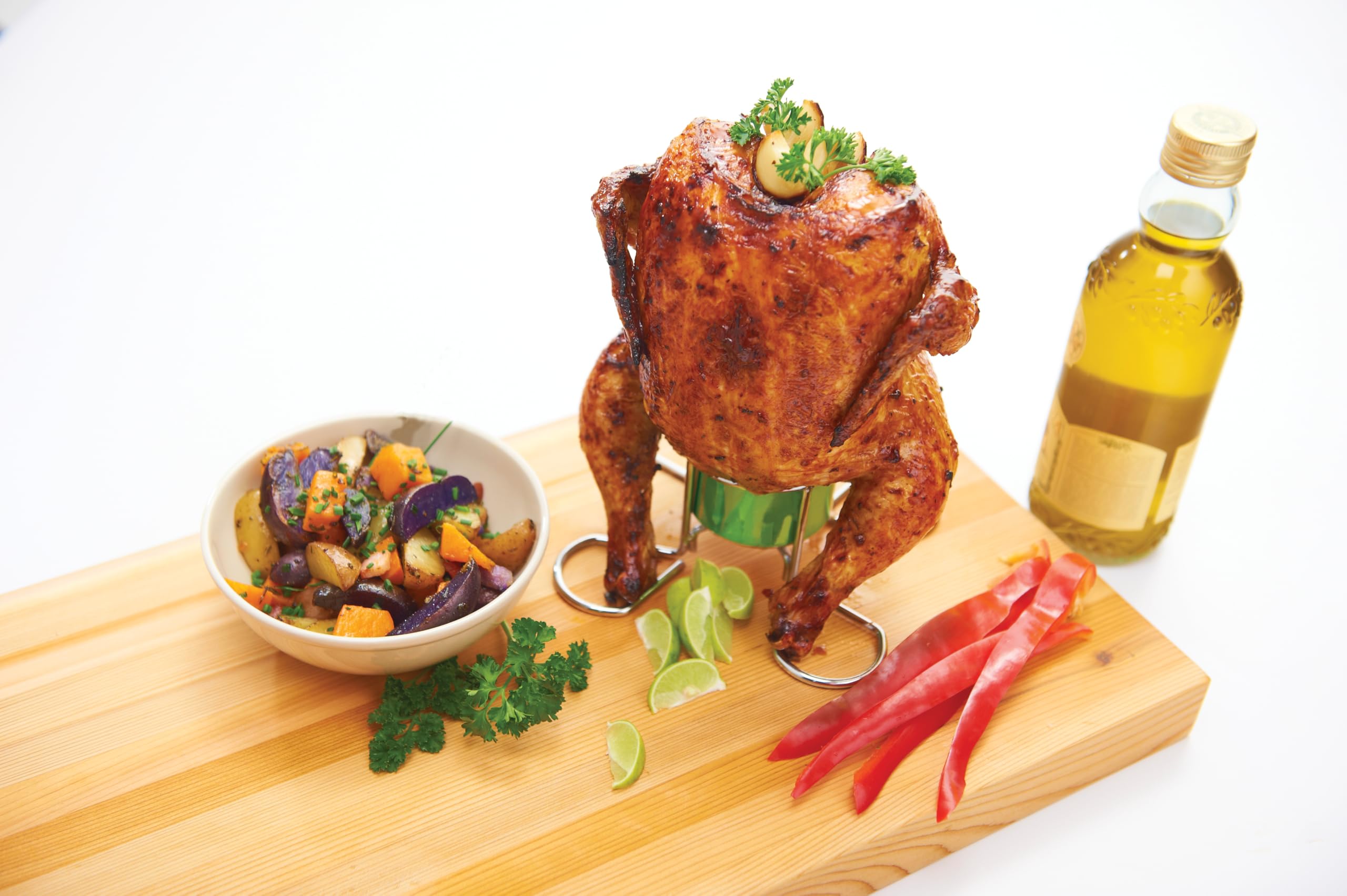 41331 Asador de pollo de alambre cromado 6