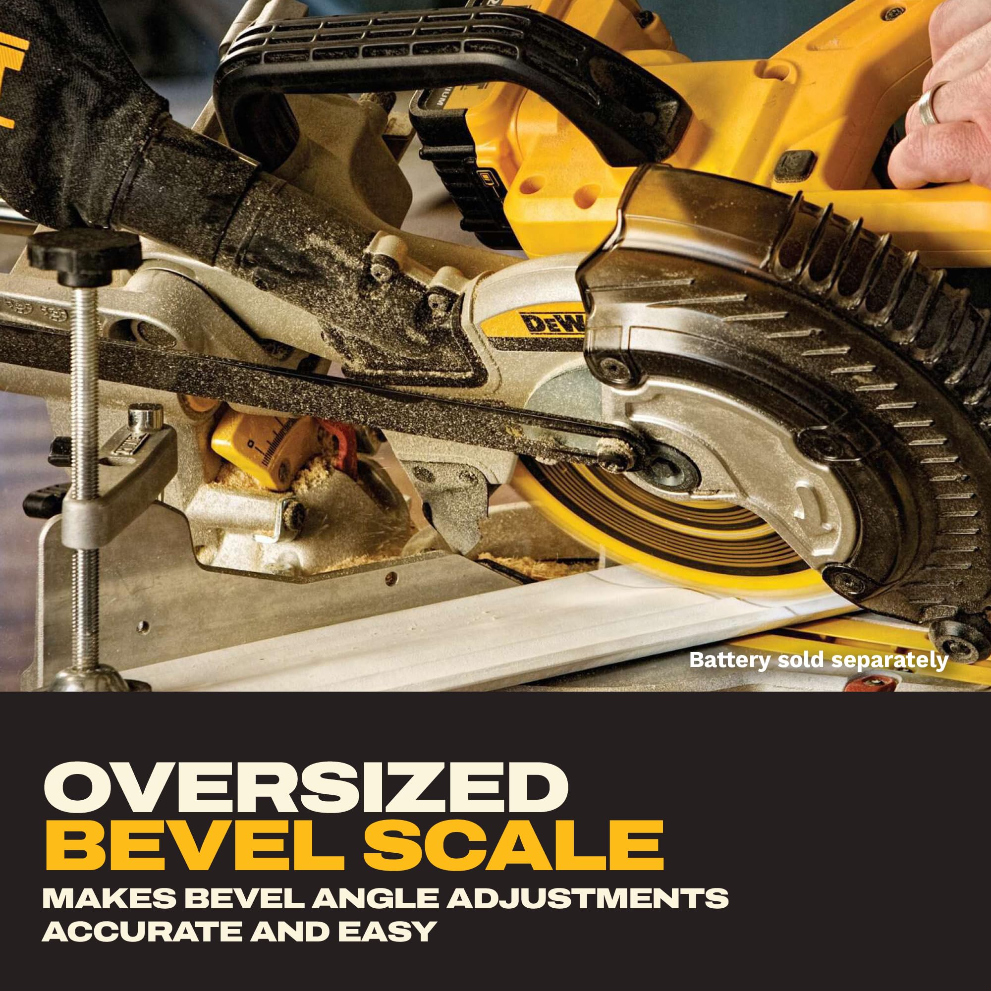DEWALT 20V Miter Saw - Cordless Power -7 DEWALT 20V Miter Saw - Cordless Power -7