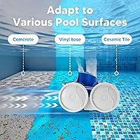 Vista 6 de Funmit Limpiador de piscinas - Pieza de repuesto para neumáticos multiusos, compatible con Polaris 280 360 180 380 C10 C-10, paquete de 3