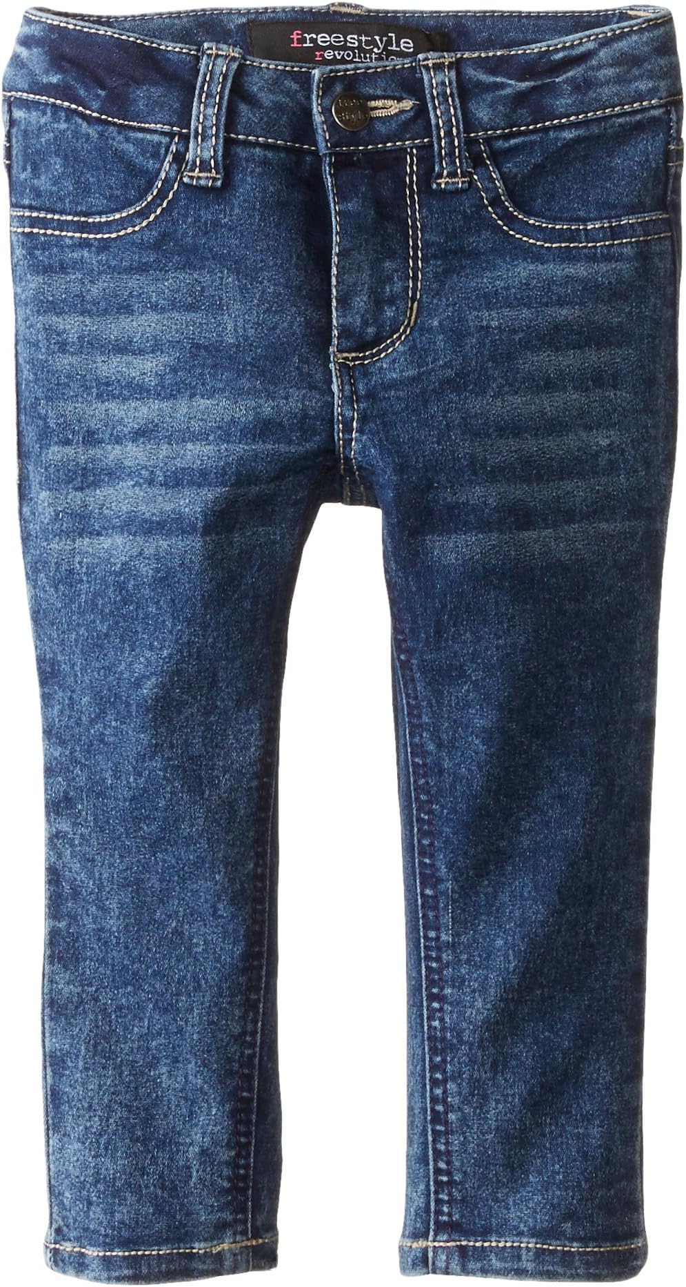 Freestyle Revolution Little Girls' Paris Vintage Blue Jegging