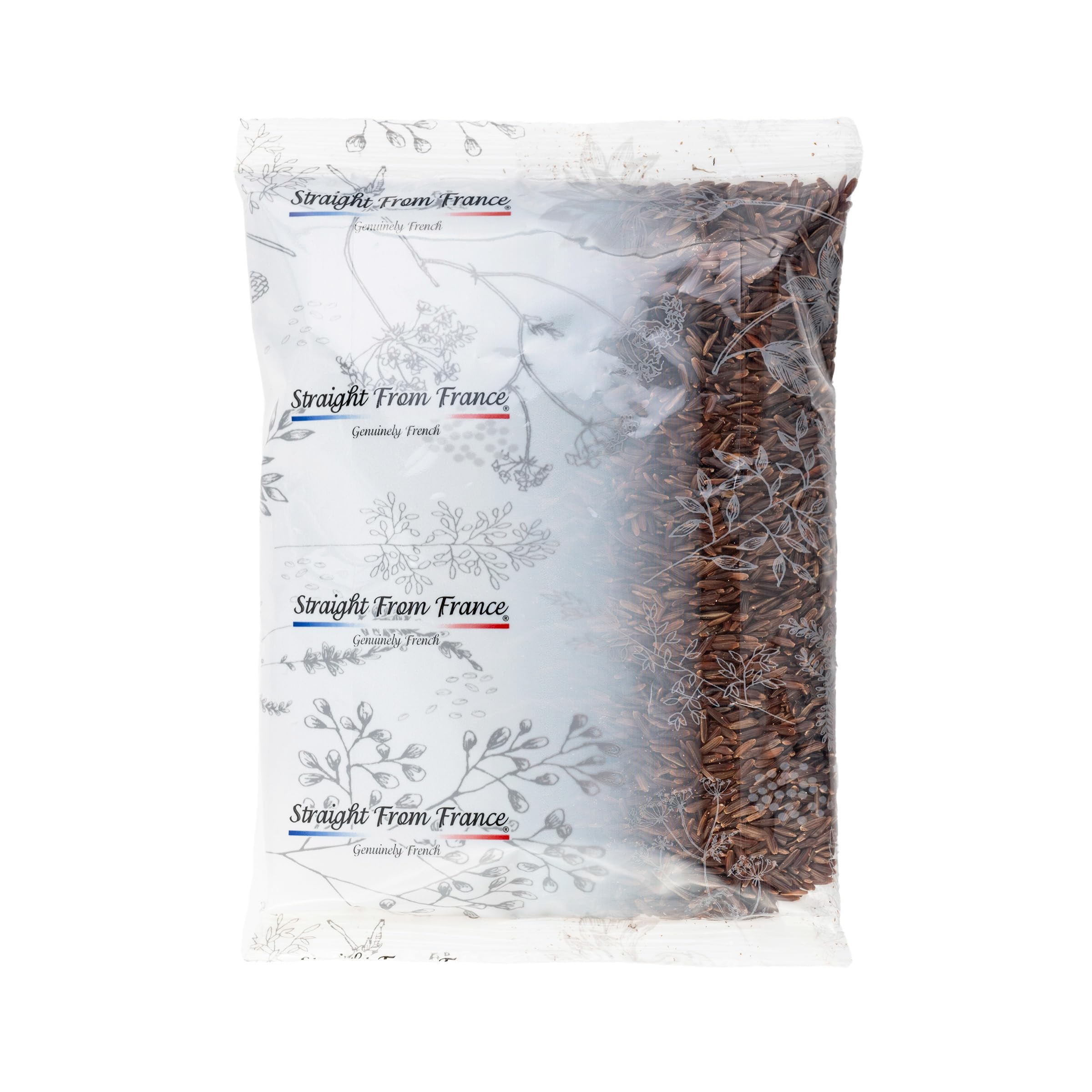 Straight from France Genuinely French, Red Rice from Camargue, Good Alternative to Brown Rice and Italian Farro, Ideal in Rice Pilaf, Soups, Salads and Alongside Grilled Meats, 14.5 Oz