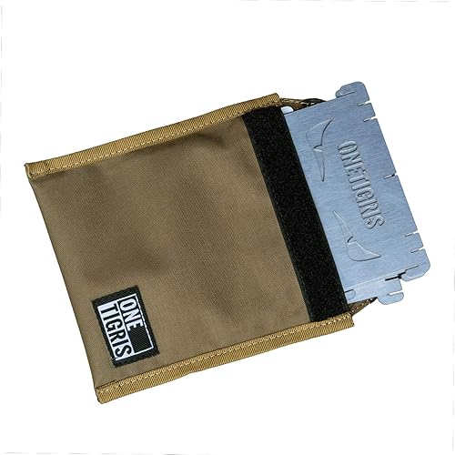 Miniatura 8 de OneTigris Estufa de camping para mochileros, portátil, plegable, estufa de leña para senderismo al aire libre, picnic, barbacoa, acero inoxidable