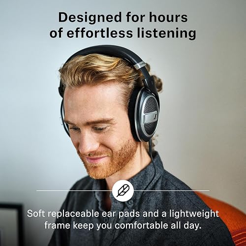 Sennheiser HD 599 Édition spéciale, Casque Oreille Circum-Ariculaire Ouvert, Casque a Arceau, Noir [Exclusif Amazon]  Sennheiser HD 599 Édition spéciale, Casque Oreille Circum-Ariculaire Ouvert, Casque a Arceau, Noir [Exclusif Amazon] - 6