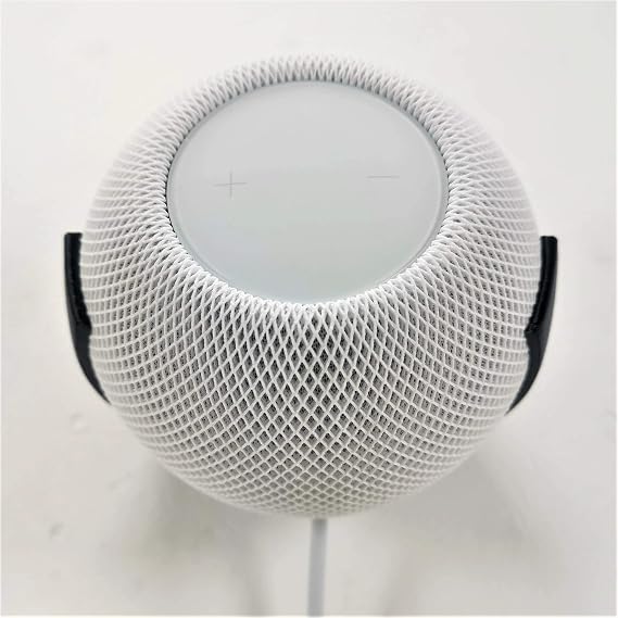 3D Cabin Product Compatible With The HomePod Mini - Wall Bracket Wall Mount Holder Holster For Apple White